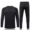 Paris Saint-Germain Quarter Zip Tréninkový Mikina Soupravy Černá 2023-24
